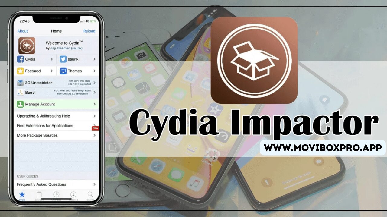 Install MovieBox IPA Edition via Cydia Impactor